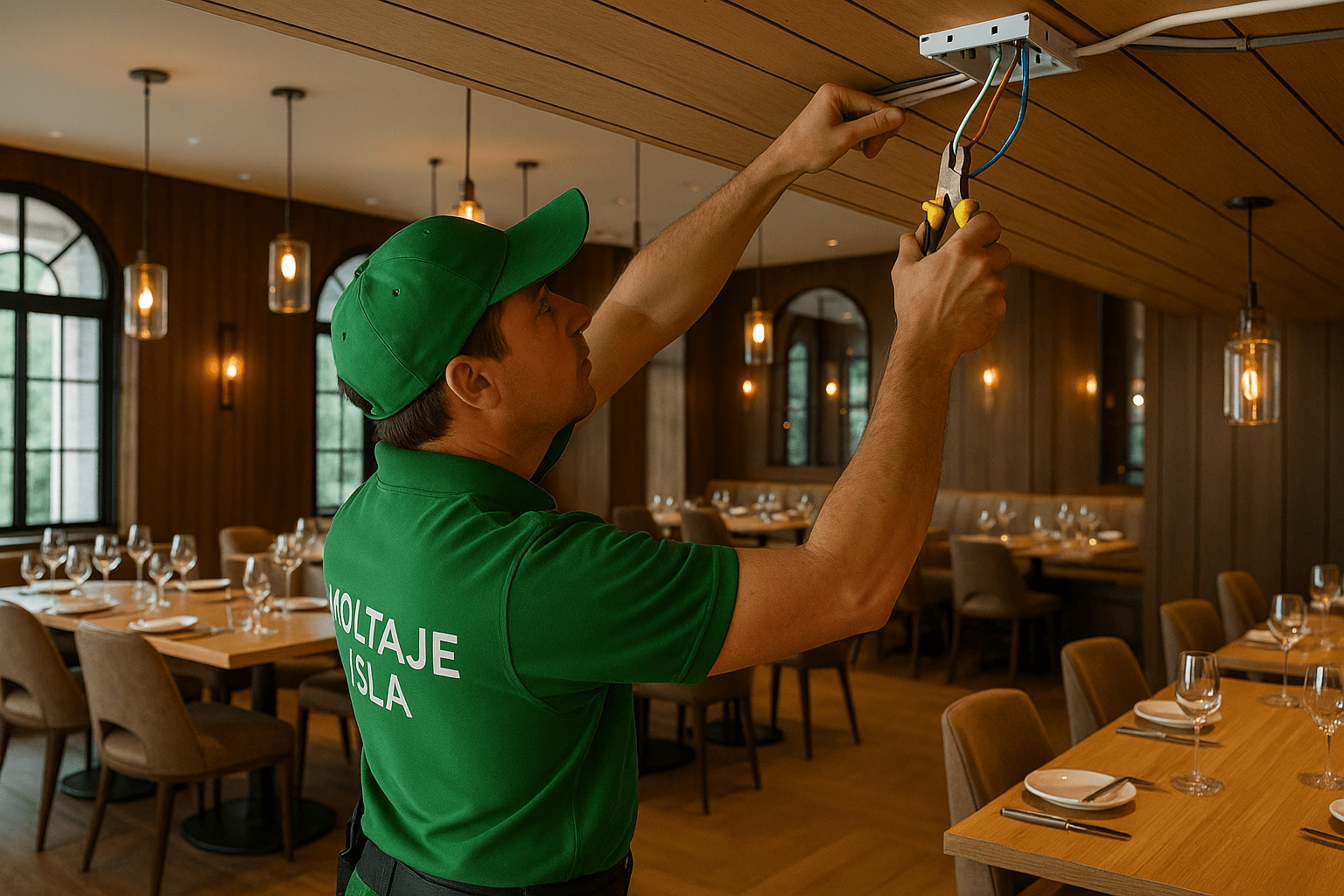 Instalaciones eléctricas para locales comerciales